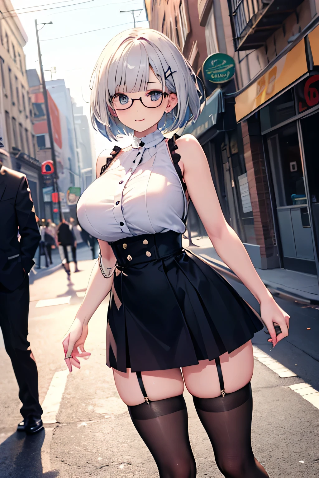 shyexpression,Correct facial structure,Slightly open mouth,adorable smile