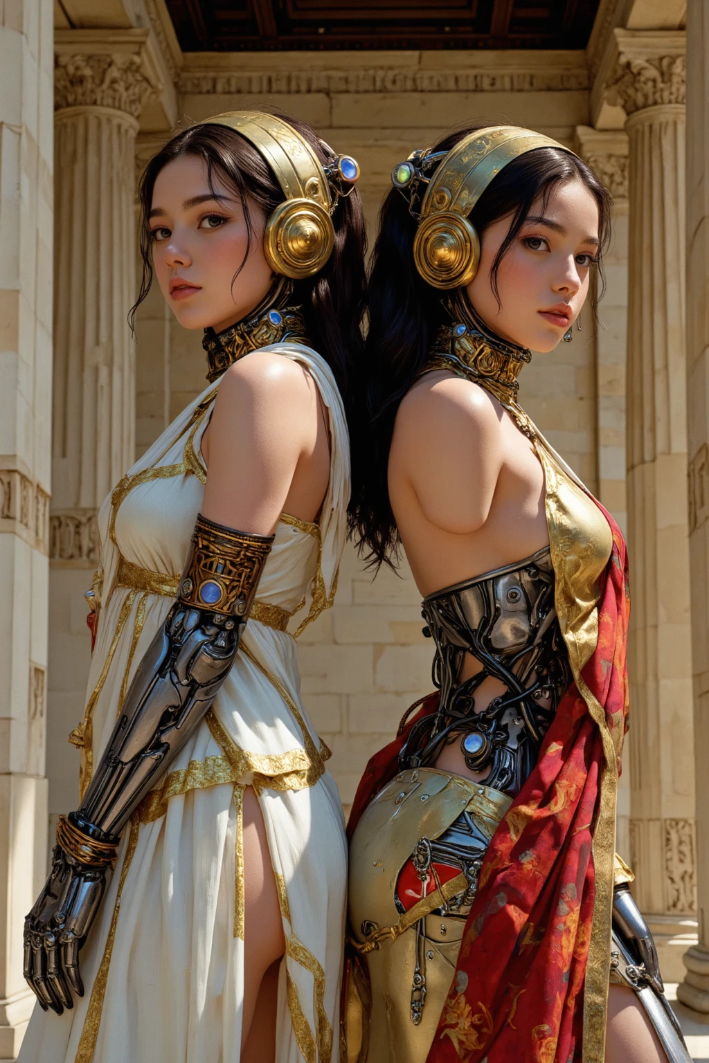 Suncraft Goddess Artificier hammer forge hearth sundrop Scene "star wars" outdoor:2 Sahara sables "Armada" Tatooine contre-jours Xwing R2D2 "Heavy Metal" Devastating Will-o'-the-wisp:2 luminescence war cyberpunk battle Mandalorian mature female "luis Royo" dazzling slow-motion walk Cosplay richesse Amiral decorated jukebox "Princesse Leia" Commander "Tina Turner" "Nathalie Portman" Pilots jacket cow-boy 38years emblème Earth écusson heart:2 key sunLight ultra:2 pro-Photorealistic:2 optimaux:2 qualities:2 opengl-shaders:2 details:2 precise:2 reflex:2 max:2 resolution:2 perfection:2 graduates:2 volumetric nettetés:2 improved:2 Octane_rendues:2 UHD XT3 16K DSLR HDR UnrealEngine5 ombres profondeurs:1.5 analogiques:2 3dcg hairstyle short bangs extatiques:2 body symmetrical athletic skin bronzé epic face cheekbones effects embarrassed glushes eye-liner saphirs saturate:2 beaux:2 dark eyes black pupils brown iris lazulis turquoise mouth open teeth obvious smiles choke Floating Jacket Fixed Eccentric Cape Levitating Shoulders-Off Shirt Lace Clavicles White Papillotes embroidered leathers breasts varied pointed satin bikini corsait navy thick felt skirts matching bristles ample swinging spinels navel revealing waist belt-chastity padlock Gold silver agate pubis scarlet pubis-hairy:2 indigo bristles:2 protrusions silk:2 underwear Snap-lock garters thighs legs stainless steel boots gothic decorated magic onyx rubis floraison invoques:2 incandescentes CGSCOSITY toys Cristallines flying X-Wing (EOS R6 135mm 1/1250s f/2.8 ISO400) R2D2 Mécanisés adaptable Canon-ion flash blow glow mannequins dramatic opale Saber straight fully dressed armor heavy chrome metallic flat rune lava bands helmet-antenne Tourmaline glyphes plasma brasses cuivres fullbodye "Darth Vador" background:2 Equirectangular 360 Fire Blast Flame Engravings Chef-D&#39 tatouage (par Michelangelo) Bruce Weber girls nsfw varied:2 etc.