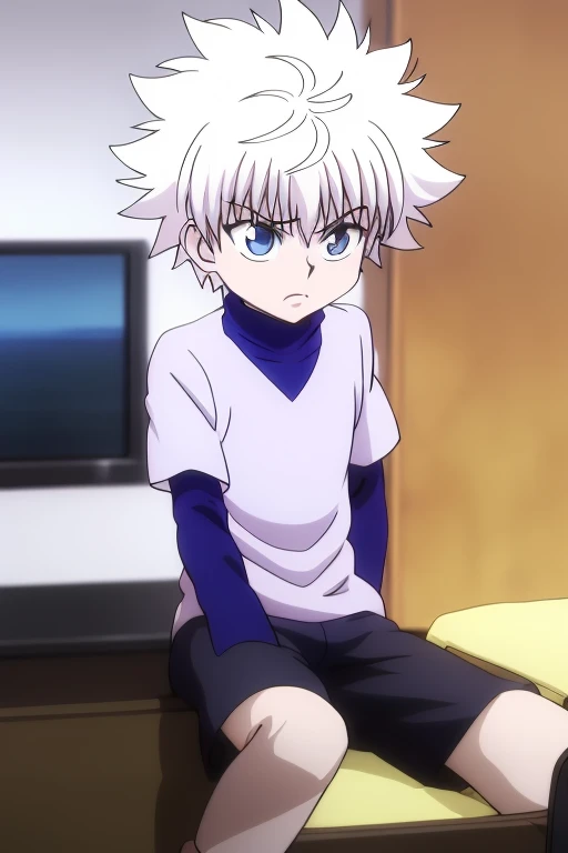killua ahegao crop top and lamia body