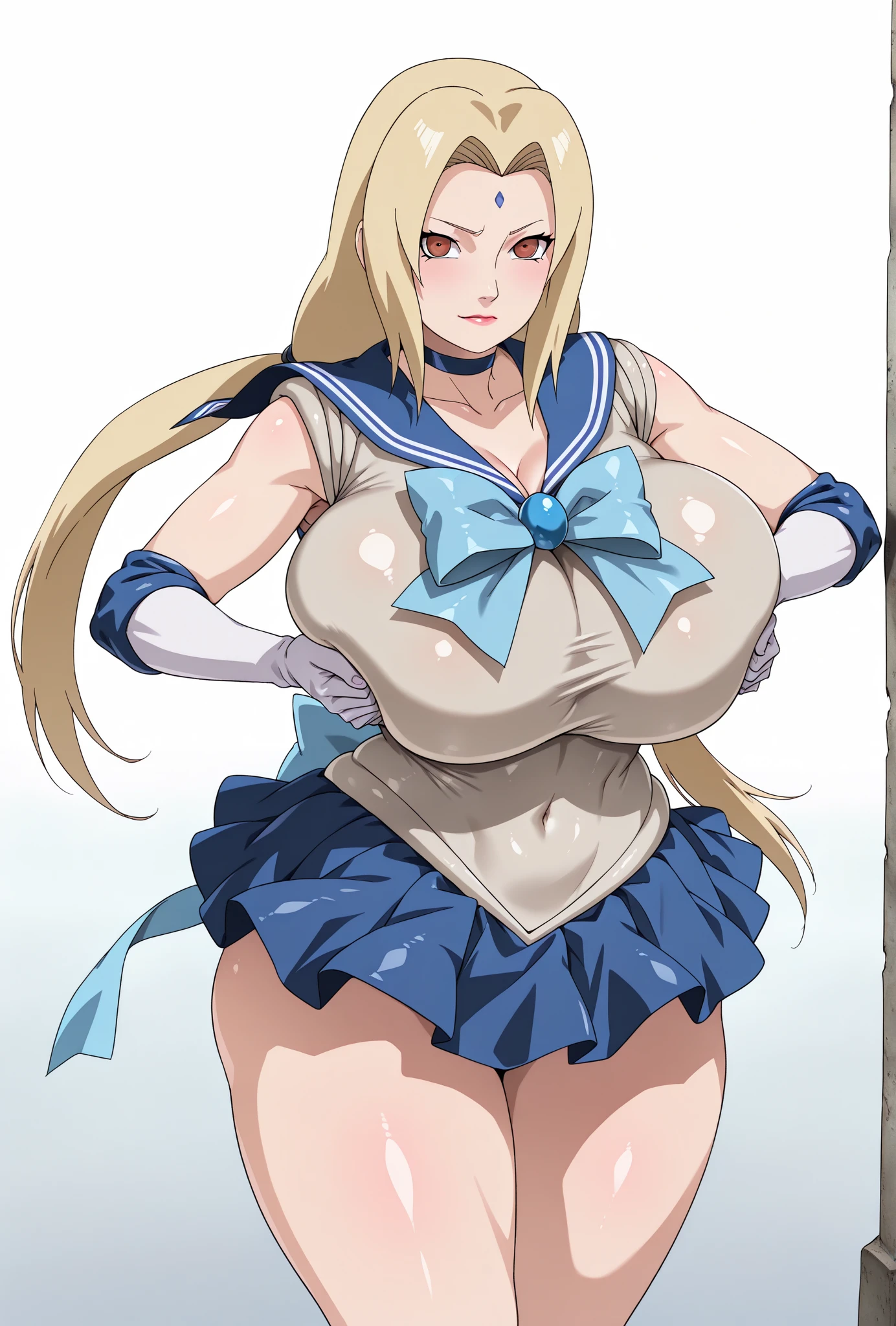 <lora:Bdandy:.4>, (Belldandy), Huge_breasts, (facial_mark:1.1), blue_eyes, blonde_hair
