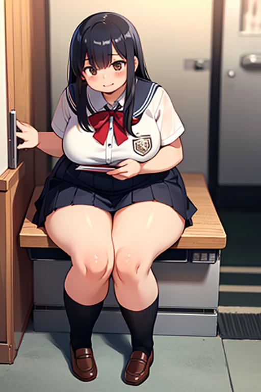 Large breasted women、((skirt))、Angry face、Sitting on the toilet、Peeing、urination、Leaking urine