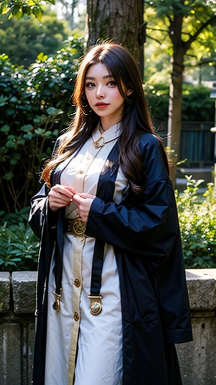 (Skin Dentition:1.5), Realistic, Realistic, (masterpiece:1.5), Concept Art, １girl、((Cowboy Shot:1.4))、((Girl walking in mountainous areas:1.4))、((Magician Costume:1.4))、((Rowan Stick:1.6))、((A girl wearing a tricorn hat used by magicians:1.4))、((Mountain range in the background:1.4))、((18-year-old girl:1.4))、((A girl emitting intense light from her hands:1.4))、Intricate details, Very detailed, Realistic, Octane Rendering, 8k, Unreal Engine, Dynamic pose, Highest quality, High resolution, (Realistic Face:1.1), (Super realistic:1.1), Perfect Eyes,(Glowing Skin:1.2), (((Hairstyle))), (((Perfect hands))), (Very detailed background), ((A sad expression:1.4))、((Dynamic Background)), ((1 Girl)), Wearing a cape, (((Flowing Cape))), ((Detailed eyes, High quality eyes, High quality face)), (Very complicated robe, magical robes), Long Hair, casting 煙, magic, ((dramatic)), amazing, battlefield, Depth of written boundary, bokeh, 4K, Gothic, human, particle、((Rowan Stick:1.6))、((A girl wearing a tricorn hat used by magicians:1.4))、