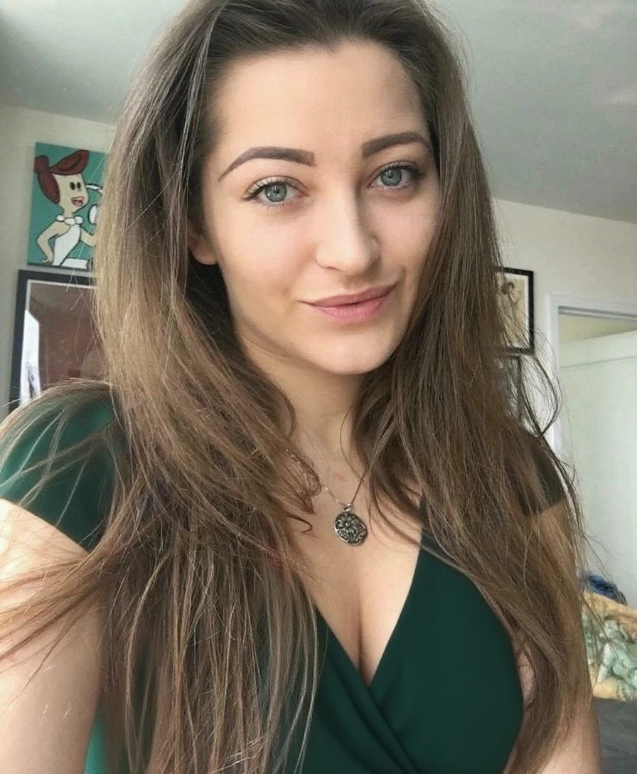 award winning portrait of a cute 20yo woman as Kaylee from Firefly, smiling, (green unzipped coveralls:1.5), pudgy face, with medium dark hairstyle, beautiful face, floating embers, (small toned breasts:1.5), detailed hazel eyes, zero-gravity, fireflies, highly detailed, fine detail, intricate, space background, <lora:JewelStaite:0.8> selfie