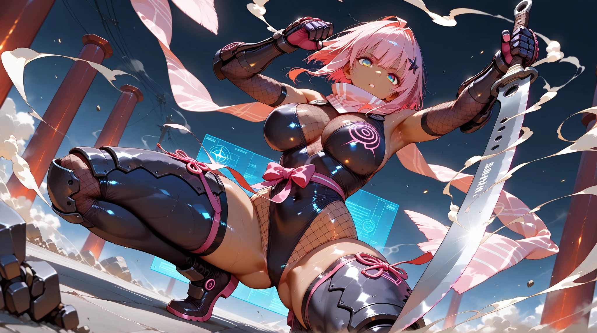 swing，female high-school student，Transparent swimsuit，huge tit，Bare chest，hyper HD，Highest high resolution。Pee。Be red in the face。A pink-haired。Barefoot，Jade foot ，The whole body is tied with ropes，The chest was tied tightly。the elf，Raised sexy。