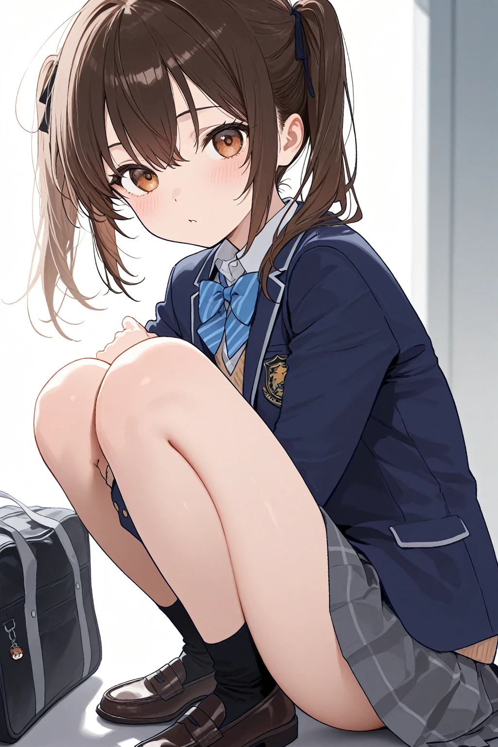 Please draw the outline of the panties clearly.、