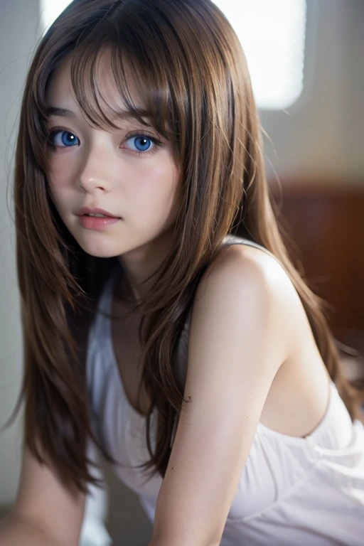 a beautiful detailed cute ??? girls in , beautiful detailed eyes, beautiful detailed lips, extremely detailed faces and eyes, long eyelashes,huge breast: 1.5 , full body portrait, school building, classroom, desks, chalkboard, sunlight, morning light, (best quality,4k,8k,highres,masterpiece:1.2),ultra-detailed,(realistic,photorealistic,photo-realistic:1.37),vibrant colors,warm lighting,beautiful scenery,detailed background