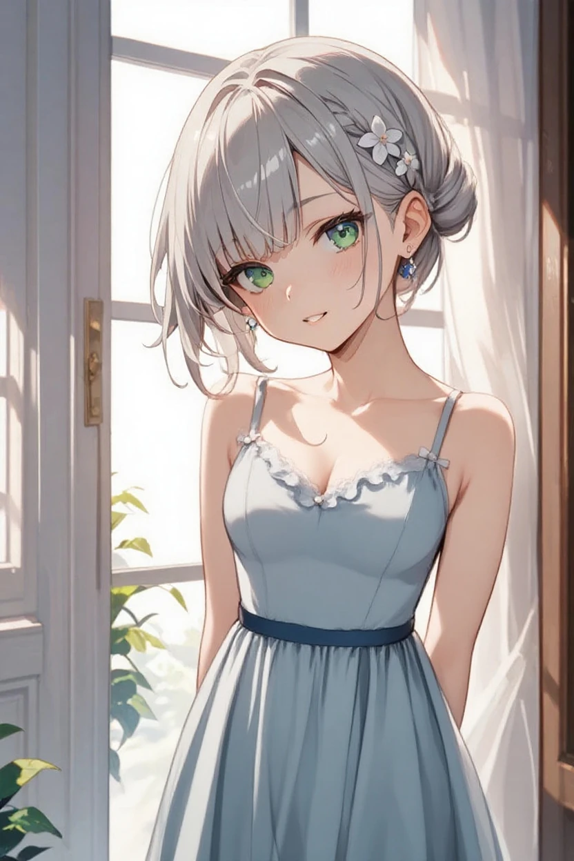 The whole body is visible,Naked girl with no clothes,((Small Bust)),(highest quality、4k、8k、High Resolution、masterpiece:1.2)、Super detailed、(Photorealistic:1.37)、Portrait、Sharp Focus、feminine、delicate、White skin、Subtle curves、Gentle expression、Soft lighting、Bright colors、Artistic atmosphere