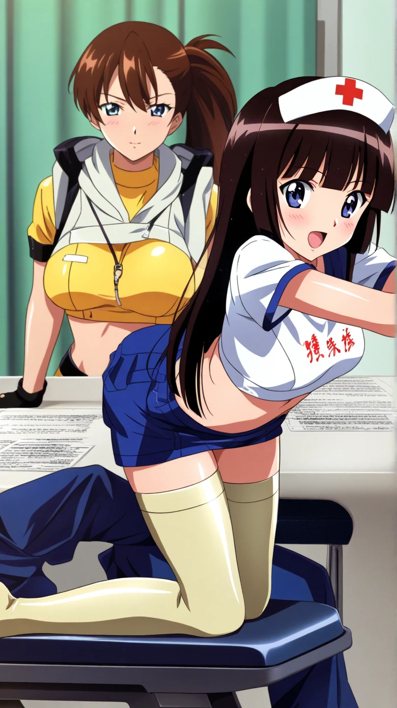 Six people, 6 Girls, Onodera Kosaki, Pussy,Spread your legs,Avatar,Cyberspace, Nipples, naked,smile, View your viewers, sketch, got it,, 2D, Anime Coloring,, Jagged lines,Nipples,,Pussy,,,Show your crotch,Sailor suit,Pleated skirt,