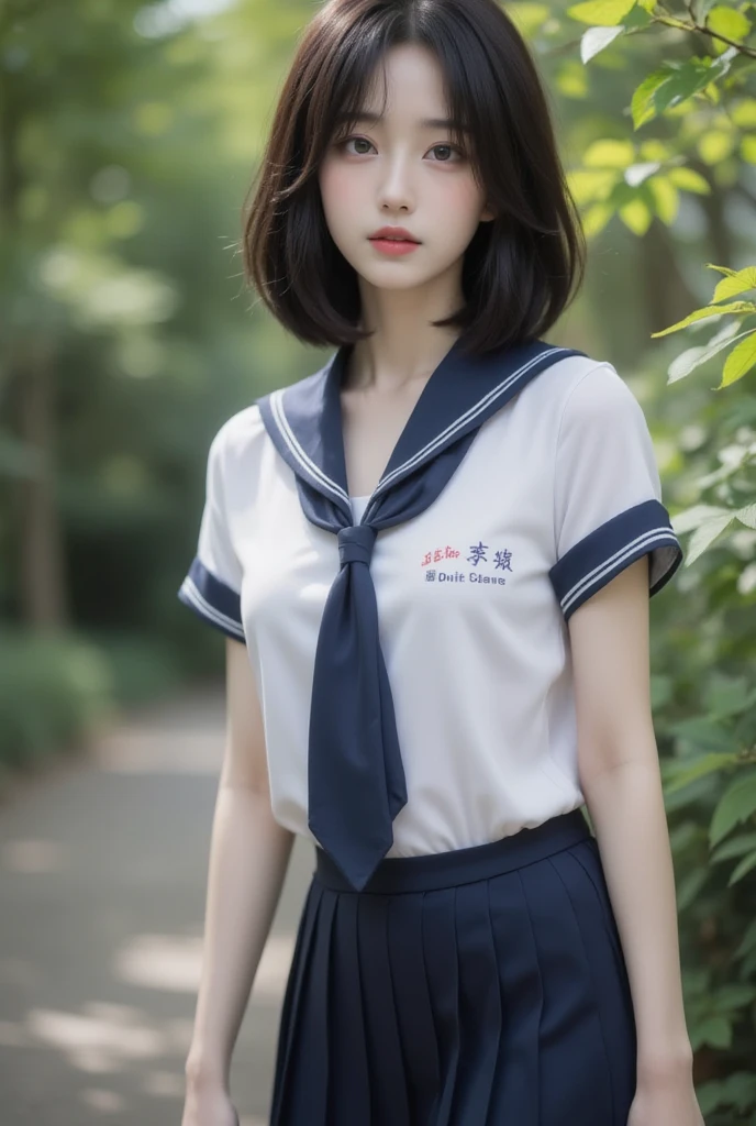 (masterpiece, highest quality:1.2), 8K, 12才のFull nudityの女の子, 85mm,Official AR RAW Photos, スーパースリムなスレンダーbeautiful girl, (Navy blue short skirt、下Half BodyFull nudity、Short sleeveの白シャツ、Show me your ears、Naked girls photoshoot、Full nudity, Cute face, close, Half Body, It was a race, Gardenia, beautiful girl, , Thighs, Short sleeve, Station platform、 Watching the audience, No makeup, (Big smile), Film Grain, chromatic aberration, Sharp focus, Face Light, Clear lighting, Ten generations, Detailed face, Background bokeh, (dark red tie:1.1)、((((((12 year old girl))))))、((((((12才のFull nudity女子高生)))))、Narrow waist、shy pose、Shy and nervous girl、 Sad face