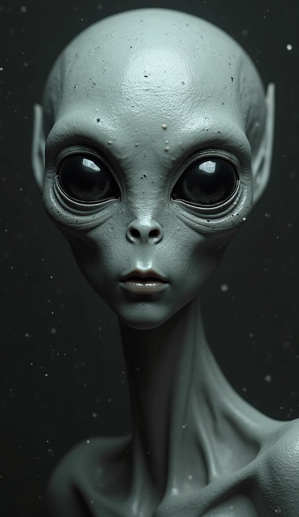 Face of Alien with Shade