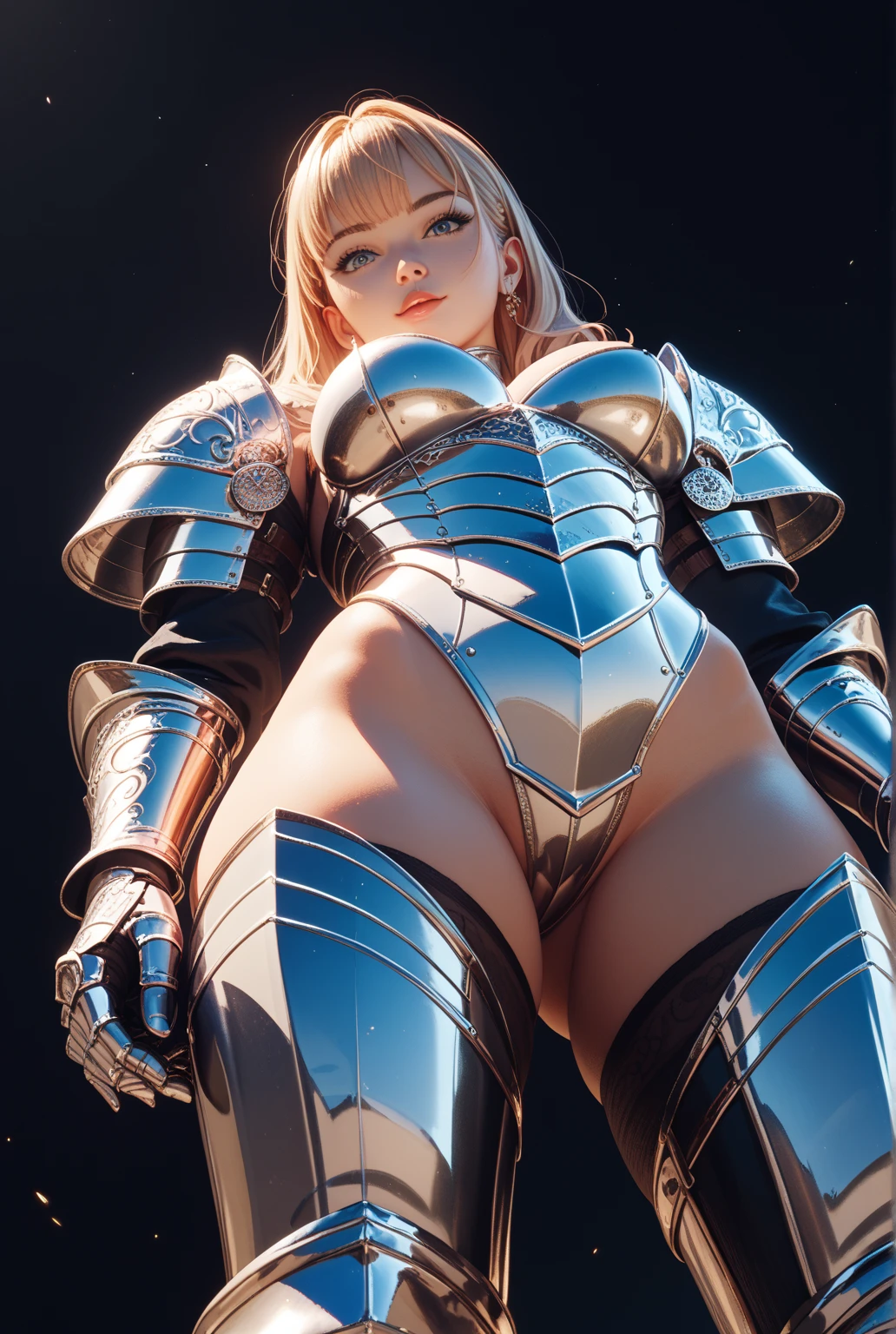(masterpiece,top quality,high quality)), ((8K wallpaper unified with high definition CG)), (huge stunning female nurse, jaw dropping beauty, perfect proportions, beautiful body, slim body beauty:1.1), ((beautiful blond hair and thin armor fluttering:1.4)), huge breast and huge butt exposed between white uniform
