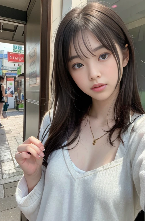 Two girls at 10 years old、(long shot、look away, high detail、Composition that enters the whole body、in the factory、My T-shirt got wet and stuck to my chest.、underwear is transparent）、childish face、cute high school student、A female worker looking worriedly at her shirt、wearing a hat、、shy laugh、transparent clothing、realistic、skin、My T-shirt got wet and stuck to my chest.状態、small breasts、nipple
