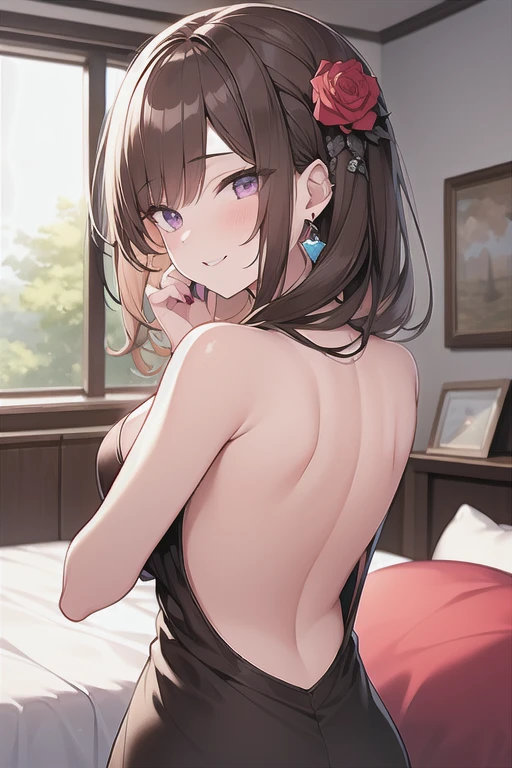 NSFW:1.9. Composition seen from diagonally behind:1.9 Composition seen from the back:1.9. Feels so good I scream:1.9. Shout with your mouth wide open:1.9. Anime drawings with vivid colors: Tall women:1.9. Red and black idol-style frilly multi-layered frill skirt costume:1.9 On all fours:1.9. Sex from behind:1.9. Back Sex:1.9. Intense pistoning from behind:1.9 rape1.9. Rape:1.9. Being Attacked:1.9 Penis inserted into pussy, anal, cum shot:1.9 Male:1.9 Big breasts Sweat Feels good and screams:1.9. Shout with your mouth wide open:1.9 Ahegao:1.9 Troubled face, glaring, wrinkled brows, tears, flushed cheeks, night:1.3 Apartment bedroom, white sheets, short black hair, ponytail:1.9 Straight hair, bangs swept to the side:1.9. Slanted eyes, brown eyes, tall, strong-willed, beautiful