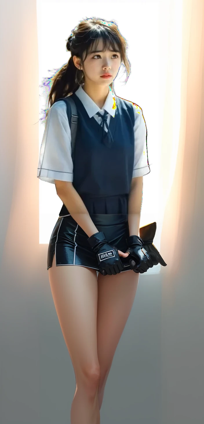 polo shirt、pantyhose/stockings、during、nsfw,revealing、Bite、Erect nipples、Wet T-shirt、field、Blue hair、On all fours
