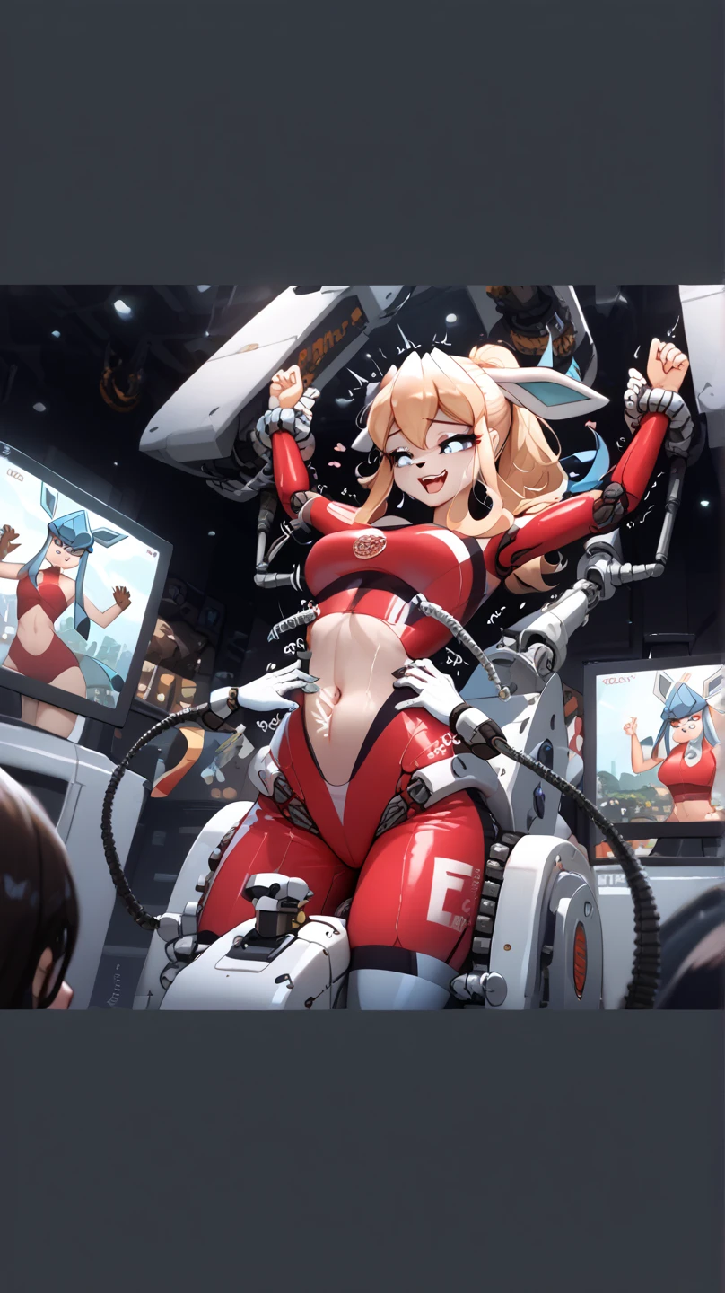 ((Woman))) in king crab color costume AESTHETIC, (RAW Photography:1.2)、(Photorealsitic:1.4)、(​masterpiece:1.3)、(top-quality:1.4)、((aletta ocean face)), (Beautiful woman with perfect body:1.4)、Woman standing in front of a group of robots、beautiful android woman、Beautiful Female Soldier、girl in suit、complex combat uniform, highly detailed facial and skin texture、Detailed big eyes, best anime 4K wallpaper, full body, cyberpunkta crab, ((mechanized valkyrie girl)), biomechanical, ((gigantic breasts)), highly detailed artgerm based on king crab, cyborg king crab, anime style 4k, king crab