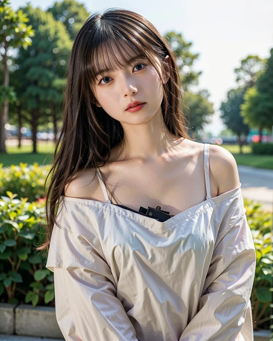 (realistic), (hyperrealism),best quality, masterpiece,ultra high res, (photorealistic:1.4),1girl,(looking at viewer:1.2),1girl, solo, realistic, looking at viewer, parted lips, short jeans, tanktop,
, <lora:makina69_kimeunbyul_v1.0:1>
