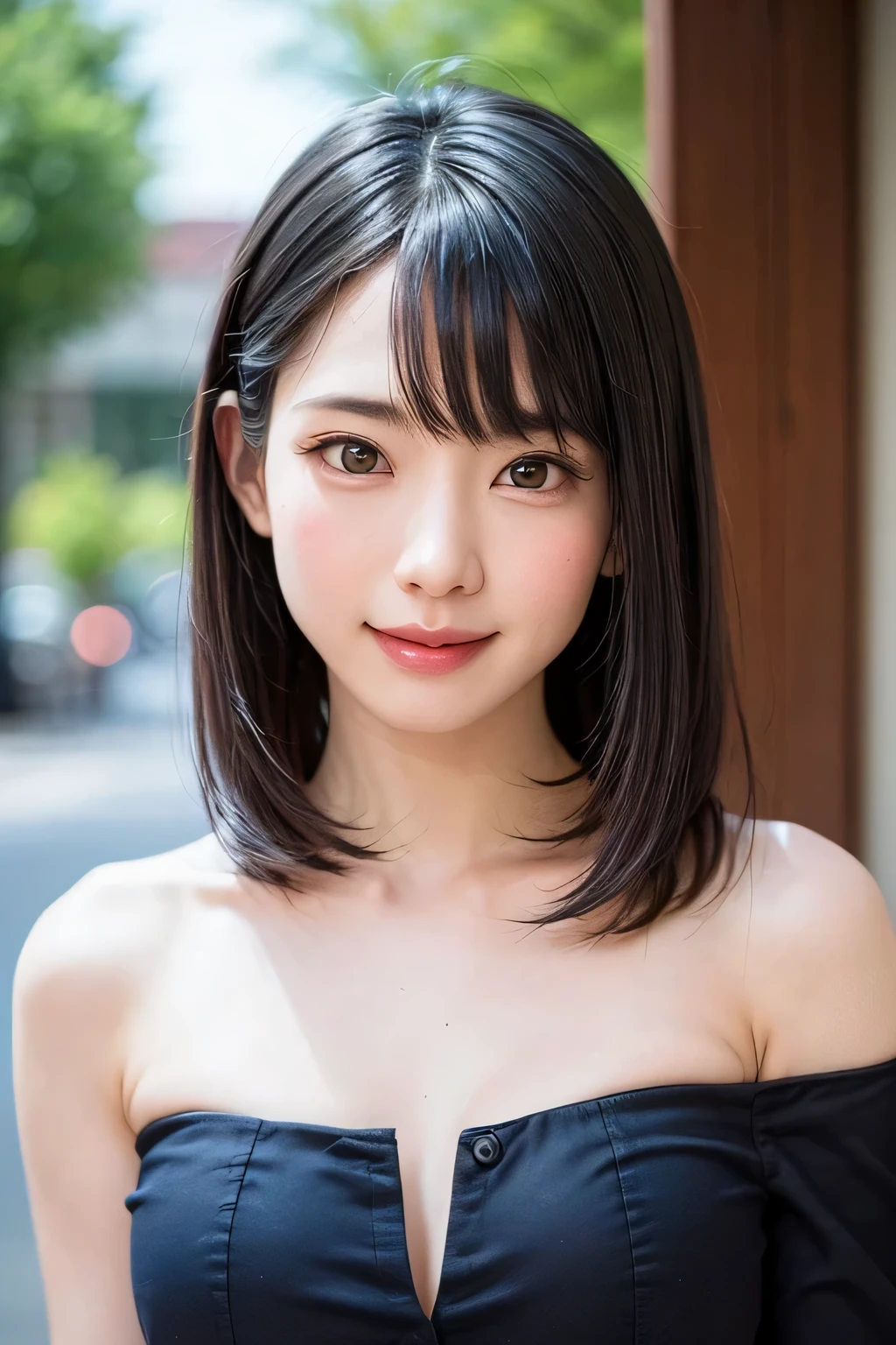(software:1.8、masterpiece, highest quality),1 girl, alone, hyper Realistic, Realistic,Realistic, Looking at the audience, Light brown eyes:1.4,Brunette Short Bob Hair with highly detailed shiny hair, Brightly colored winter clothes, Lepangas:1.4), Outdoor, Mouth closed, Upper Body、big chest eye、eyelash、{Hugeな|big chest|Hugeなな|Mega} whole :2, chestの谷間:2、(((big chest eye、Short Bob Hair、Highlights from Students、Looking at the audience、She is very beautiful and cute、Show me your ears、Long neck、smile、Close your mouth and smile、Bangs and beautiful teeth)))、Ideal body type、(Norway covered in snow in winter)、美しいLong neck:1.4、(({Huge|big|Hugeな|Mega} chest, chestの谷間:2、Upper Bodyは何も身に付けていない:1.9))、(((Portraiture:2)))、Perfect Anatomy