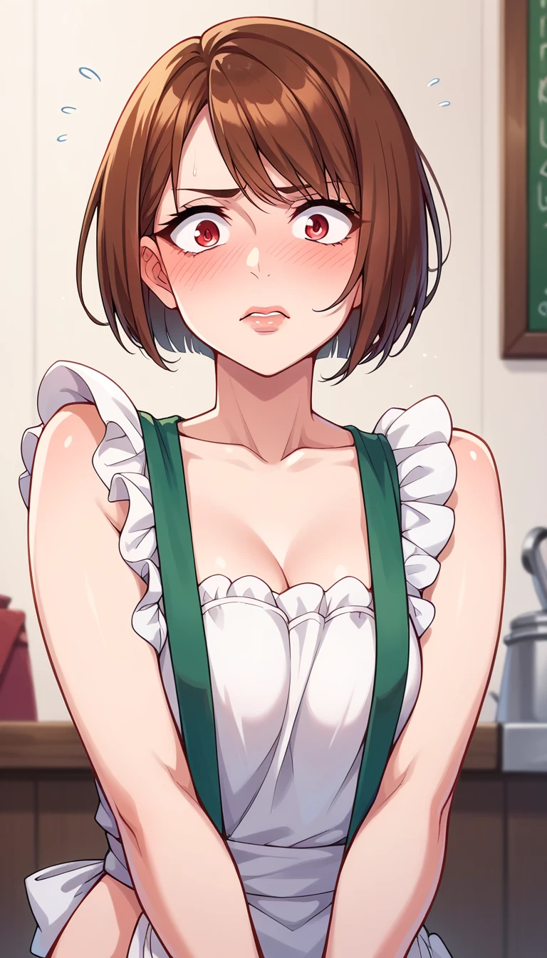 NSFW, (masutepiece), (photo realistic1.4), 超A high resolution, Best Quality, 8K,come before:1.0,perfect hands, perfect fingers, perfect legs,1woman,idol master,((hina araki)), (20yo, beautiful girl, cute girl), (beautiful brown eyes), (beautiful orange hair), (((short hair))), (waviy hair), (wet hair), (wet skin), (sweat), (steam), (flat chests, large breasts),((green truck suit)), ((open clothes)), (wet, sweat:1.3), ((wearing glasses)), (food,cup, table, plate, bowl, pizza, drink,pov_across_table, dinnig)),(cum on body:1.9, cum on hair:1.9. cum on face:1.9, cum on mouths:1.1,cum on table:1.9)),((multiple boys, peeing on a girl, multiple penises, gangbang))),ahegao,ecstasy torogao, saliva trail, nose blush,((shyness smile:1.3)), ((eat cum:1.7)),(peace sign:1.5),(bouncing breasts), (indoor,my room),