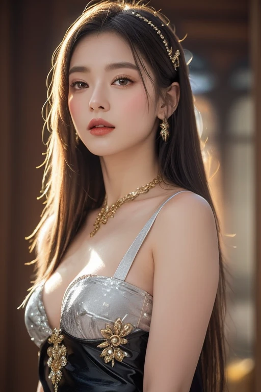 (Best quality,masterpiece,ultra realistic:1.3), (extremely intricate masterful beautiful:1.3), (hyperrealistic photography,photorealistic:1.4),(extremely ultra-detailed),RAW, (natural skin, detailed skin),(skindentation:0.3),(Art Nouveau:1.3),(vivid colors:1.3),(close portrait:1.3),(Beautiful fractal art:1.3),(((photo raw)),),peerlessly beautiful idol, beautiful detailed eyes,showing fashion wear,(see-through_clothing),(very_long_hair),(Elegant posture),shine,glowing,sparkling, film grain texture,analog photography aesthetic,dynamic composition,beautiful spirals,energy coalescing and vibrating,(dynamic angle,dynamic pose),(whole_body:1.3),(sitting:1),
[fashion-forward outfit],[modern city style],[timeless elegance],
gothic_lolita,wearing see-through (uniform:1),
(female elderly, elegant, east asian, brown eyes, lobed ears, unique nose, u-shaped chin,  plump cheeks, angular forehead,    cheekbones, orchid low ponytail hair, love wearing  wrap jumpsuit, lace    diarylide yellow unlined bra, flats,  , playing with jewelry, playing with jewelry with a flirtatious smile, adding a touch of glamour and allure, moonlight, soft, cool light from the moon, evoking a mysterious and ethereal atmosphere, a friendly neighborhood cafe, with cozy seating, friendly staff, and the aroma of freshly brewed coffee),(,),(cameo, brilliant slightly included (si2) jade, modified brilliant cut, step cut facets, 4.00 carat, captivating,    radiant, platinum, firm, prolonged lifespan, treatment process, hammered setting, local, scarce, gothic, vintage, personal growth),(cliffs, astronomer,school of fish,marsh,sea salt),(monochromatic shadowy psionic pearl),(spell-protected vault, Vacuum Cleaner, Laid-in Weft Patterning tapestry,vinyl, Candlelight,Moonlight, ambient lighting,fantasy),
(gold),(silver),colorful aura,diamond,platinum, luxury,charming,alluring,seductive,erotic,enchanting,cleavage,exposed,panties,
SimplePositiveXLv2
