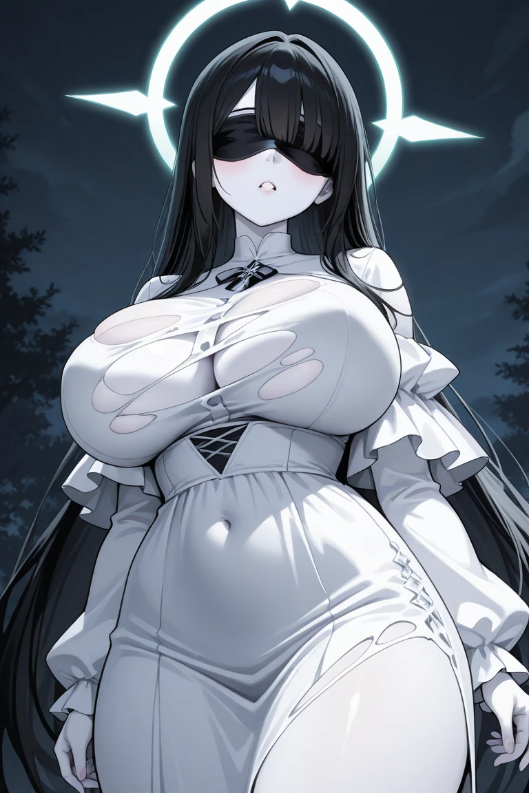 high quality, masterpiece, super detailed, bottom view,1 girl, extremely detailed faces, mumimification,Wrapped in a soccer net,White cloth gag,Kneeling on the ground,Unable to break free,handcuffs,collar,Calm expression,Blood-red lips,Smile,handcuffs,collar,long black hair, charming pink eyes, fox ears, Ridiculously big, shiny skin, 山Hole,Hole