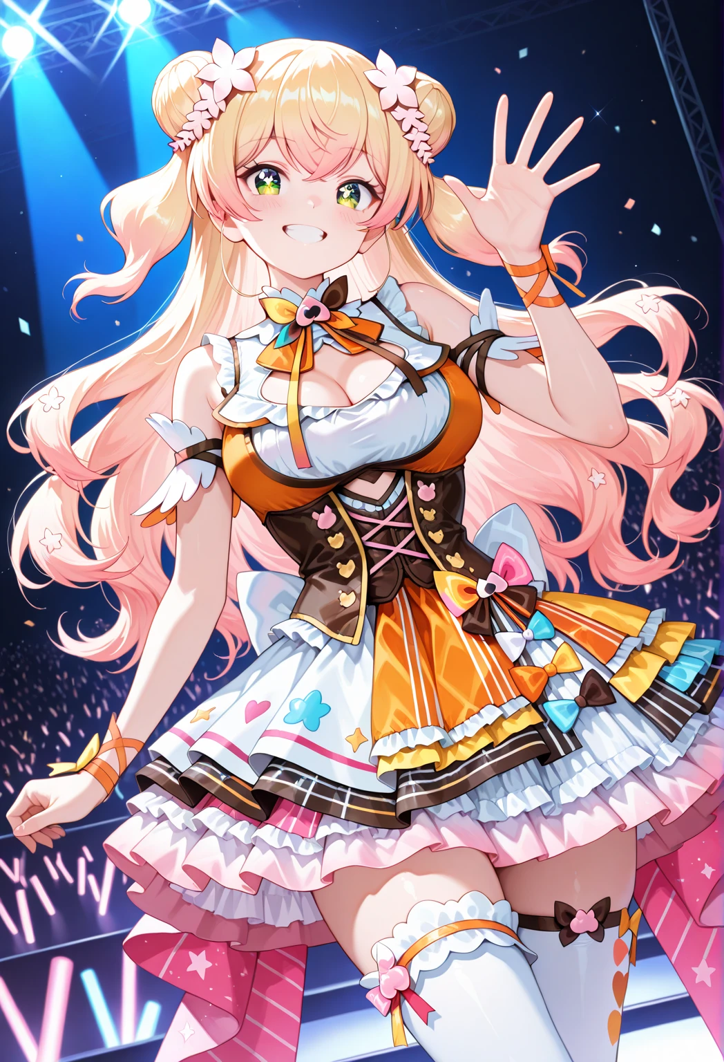  actor、ちいさなスーパーIdol、shy person、Tan Skin、(10歳のgirl)、(Beachで泳いだり)、(Wet school uniform)、(Wet and see-through uniform)、(Laughing)、((Highest quality、8k、masterpiece:1.3))、girl、White Dress:1.1、Cute girl、Primary school students、Young Girl、(Flat Chest)、(Small breasts)、（（（Ａcup）））、bust７５centimeter、Idol、Droopy eyes、yellow、Small and delicate body、Slender、Super detailed face、(Big eyes:1.2)、Make your eyes clearer、double eyelid、Ultra-high resolution,、Wide forehead、No makeup、Realistic eye and facial details, Perfect teeth alignment、Perfect eyes and a perfect mouth、 Cheerleader、スクールSwimwear、Bloomers、1girl、Gravure pose、ponytail、Charm、髪をかき上げながら笑顔でWink、Beach、mini skirt、gold、Beautiful Supermodel, Dark Eyes、Wink、Swimwear、bikini、slender、(Ａcup)、Fairy、ballerina、Shiny satin fabric、Pool Party、Perfect Face、Perfect Eyes、Narrow waist、ribbon、beautiful girl、（Short Hair）、ribbonの髪飾り、Garter Ring、マイクロbikini、(masterpiece), Beautiful Face, 、 Beautiful Eyes, Black Hair, very cute, 8 Life-size,8k resolution, elegant, Approaching perfection, A stunningly beautiful 10-year-old girl(1girl:1.1), Ultra-high resolution, Best Quality, Small round face, Big eyes, Highly detailed face and eyes, Slenderの, Thin thighs, Make your legs thinner,