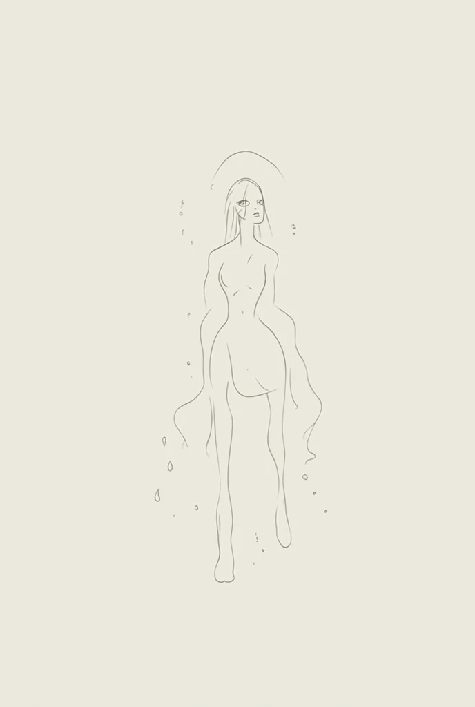a drawing of a naked woman sitting on the ground, detailed fanart, loish |, lowres, oc commission, in the beach, loish art style, loose linework, loish and wlop, inspired by loish, commission for high res, in water, at the beach, in the water, character is in her natural pose, at a beach, pussy