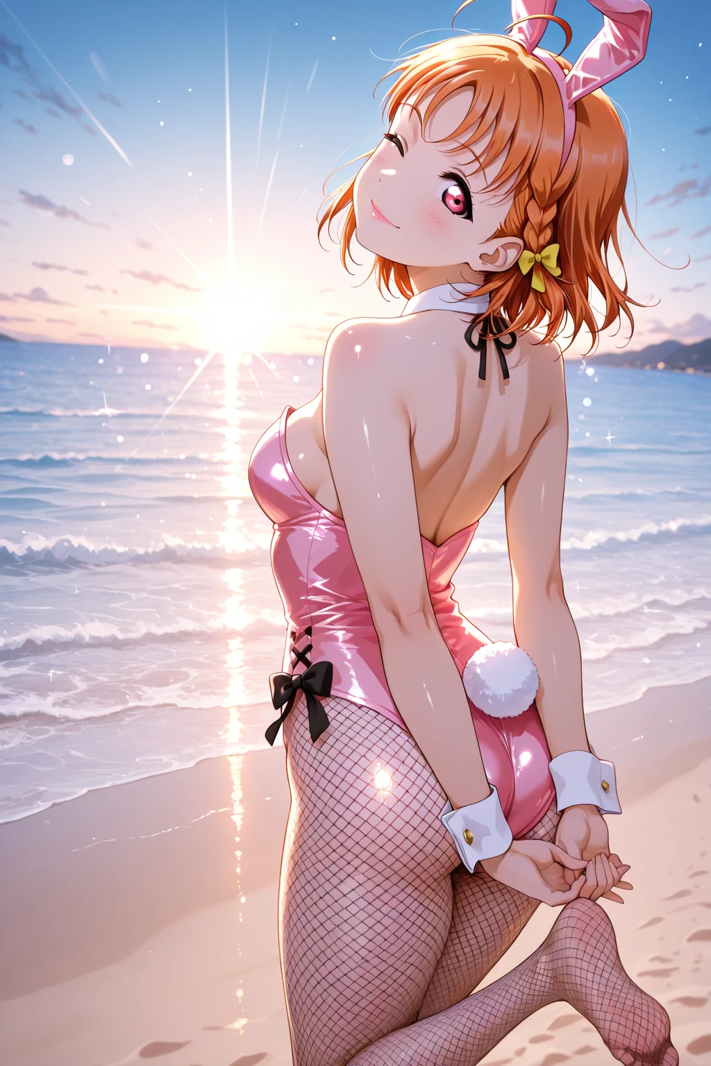 Masterpeace, Best Quality, 1 girl, 18 years old, (floral panties), bright colors, Volumetric lighting, Best shadows, Shallow depth of field, (Top quality, Amazing details: 1.25), Brilliant colorful paintings