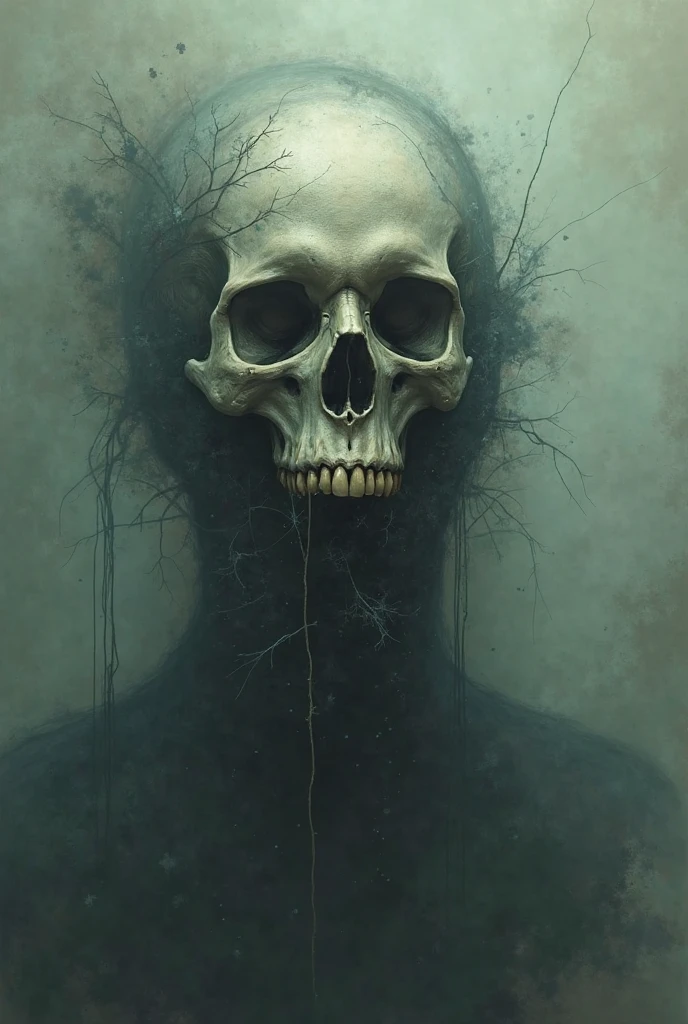 Eldritch abomination, amorphous shapes, chaotic forms, unsettling textures, whispers from the void, haunting emanations, shadowy depths, incomprehensible horror, eerie, otherworldly, grotesque amalgamations, impasto, glazing, scumbling, chiaroscuro