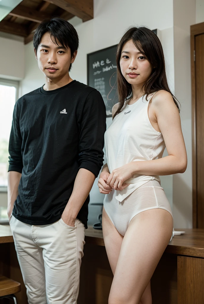 A beautiful Japanese girl with fair skin and angelic features................ She is a teenager、Looks like a slender 12 year old. Girls are not dressed.....'a little embarrassing for her. She has a childish appearance with a flat chest. The setting is an ugly men's hut.、she gets cum poured on、mate with ugly men、living with an ugly man、The atmosphere in the barn is professional and filthy....... ...... The artwork is、Must be realistic, Highly detailed photorealistic quality, high resolution render, Gives a cute and innocent atmosphere. Lighting should be balanced and natural, Beautifully illuminate the scene.、Show nipples、Underpants1becomes a sheet、Show your butt、taiwan wacoal、Gunze、Her breast size is 76cm、She's attached to a machine that makes her feel good、There's an ugly man on top、The male genitalia is stuck in the female genitalia、she takes care of the penis