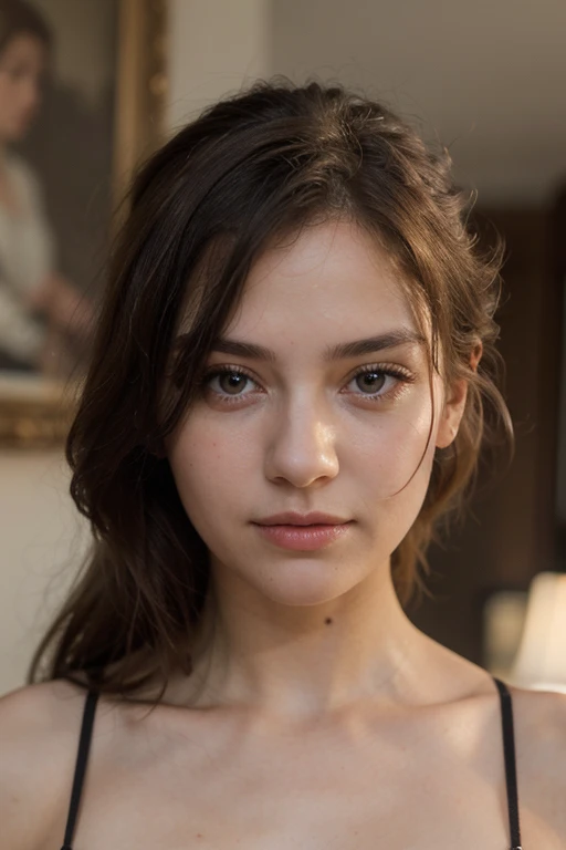 ((best quality)), ((masterpiece)), (detailed), perfect face with long hair and large naked