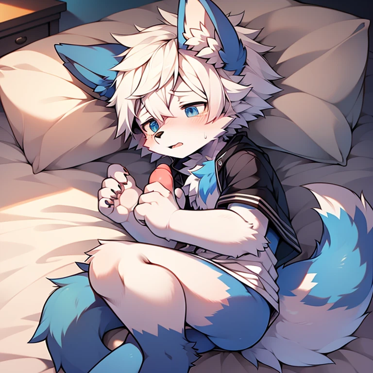 Beds,lay on back,Rope bondage,spread their legs,a plush,is shy,Be red in the face,expecting,Charming,Titillating,seduce,