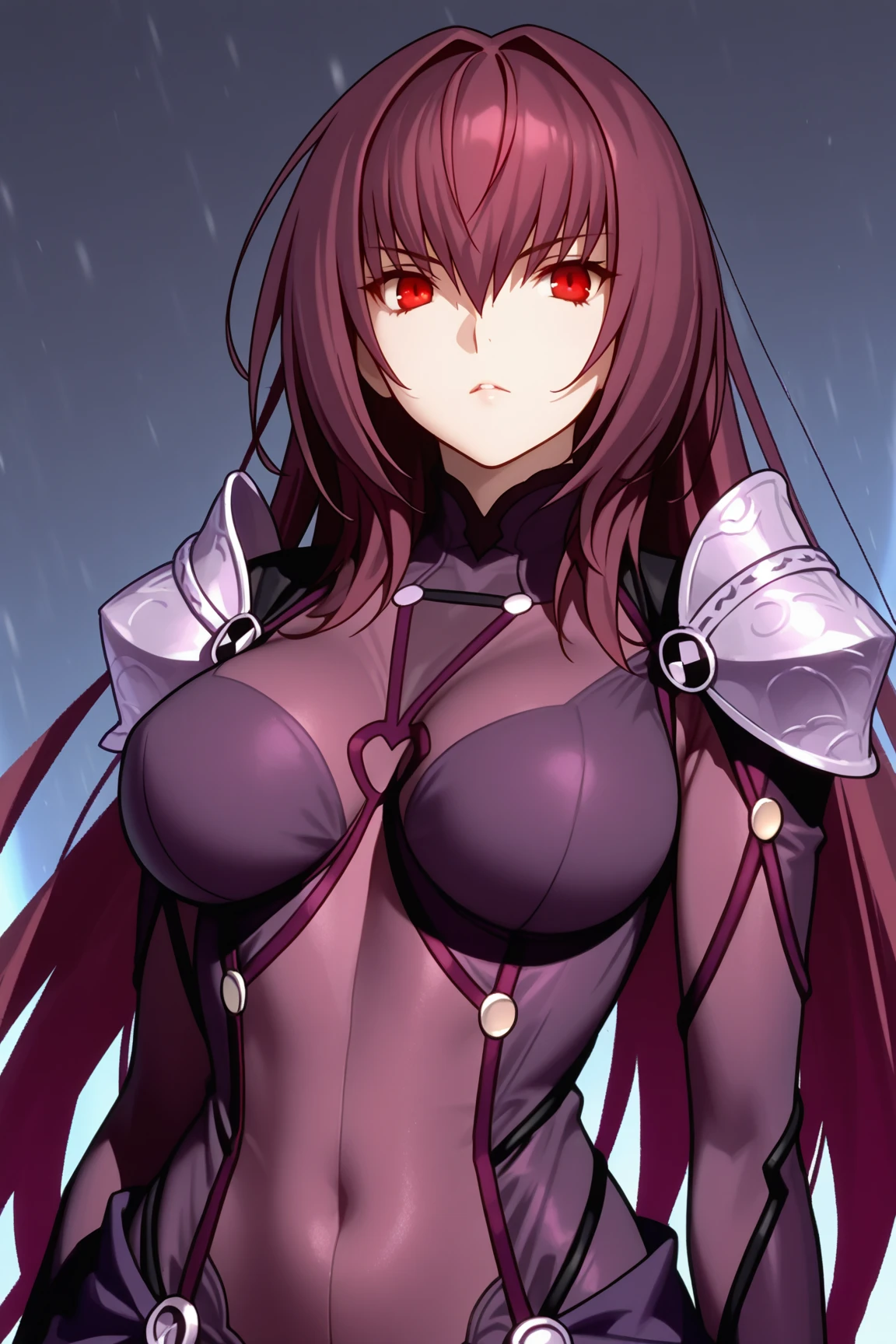 <lora:mizuki-s:0.85> mizuki, masterpiece, absurdes, highly detailed CG unified 8K wallpapers, (HQ skin:1.2),8k uhd, dslr, high quality, ((a woman in a greyscale outfit, brown hair, medium brown hair)), outdoors, sensual pose, naughty smile, looking at viewer, large breasts, hair over one eye, shiny hair, covered navel, turtleneck, black background, skin tight, highleg leotard, shiny clothes, impossible clothes, covered collarbone, red eyes, beautiful and detailed eyes, beautiful skin, attractive, ultra-high resolution, high-definition, <lora:mizuki2.0:0.85>