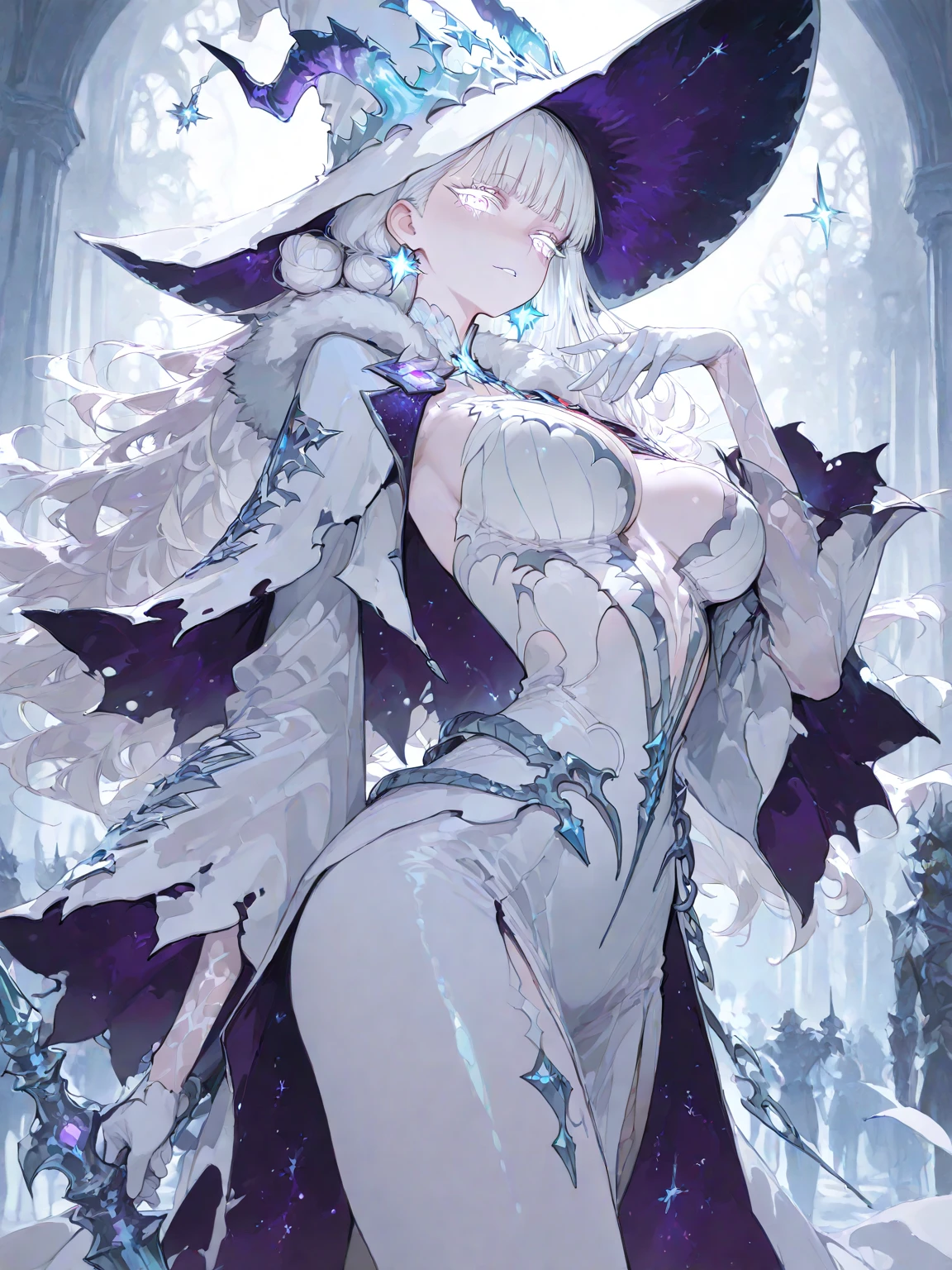 One girl, labrynth, Silver Hair, Grey Eyes, big breasts, horn, Red tracksuit, Unzip, Cleavage,A refined laugh, One girl, labrynth, Silver Hair, Grey Eyes, big breasts, horn, Cleavage, silver castle, Exquisite, blush, Nervous,Cowboy Shot, highest quality,((highest quality)),((Tabletop)),((Perfect Face)),1 girl,(Background Blur), ((Holographic)),1 girl,milky way, (stripes of light), Impressive visuals, (Dynamic Streaks, Path of Light:1.2), Bright colors,whole body,Dynamic pose,full body,(masterpiece:1.2, highest quality),(Colored Background) (Beautiful fine details: 1.2), (Very detailedな CG Unity 8k 壁紙, masterpiece, highest quality, Very detailed, Best Shadow), (Detailed Background)