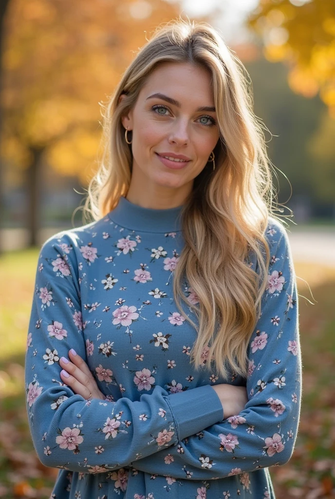 photo of a skinny very old wrinkly-faced faced mature blonde messy long hair thrown into a messy bun ponytail. She wears: (turtleneck soft high ribbed different bright baby pink super tight sweater:1.1),   pose, high tight ribbed neck,  smile, perfect fake tits,  eager granny, teasing sexy old lady