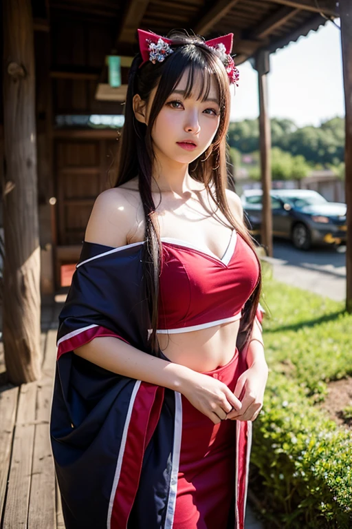 Anime girl backward