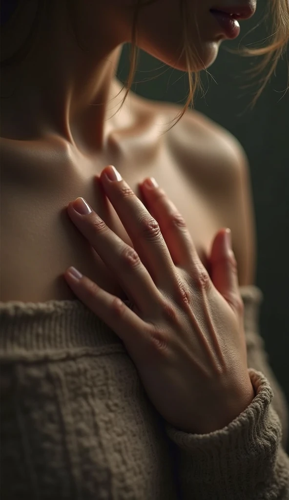 woman showing her pussy