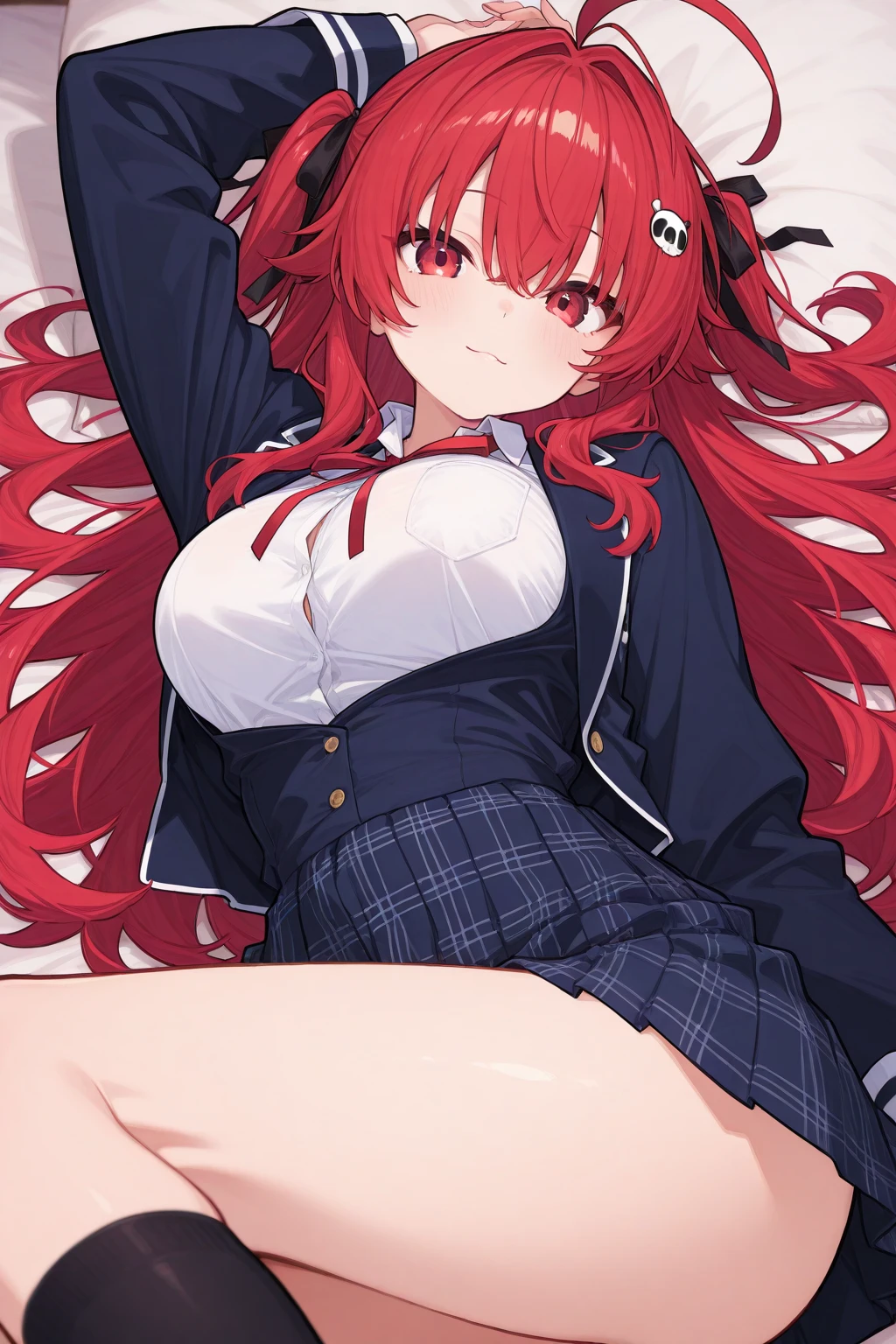 (Best Quality,masutepiece:1.2),(Anime style,Comic Core:1.1),big ,big but,waifu,revealing clothes,tied up,