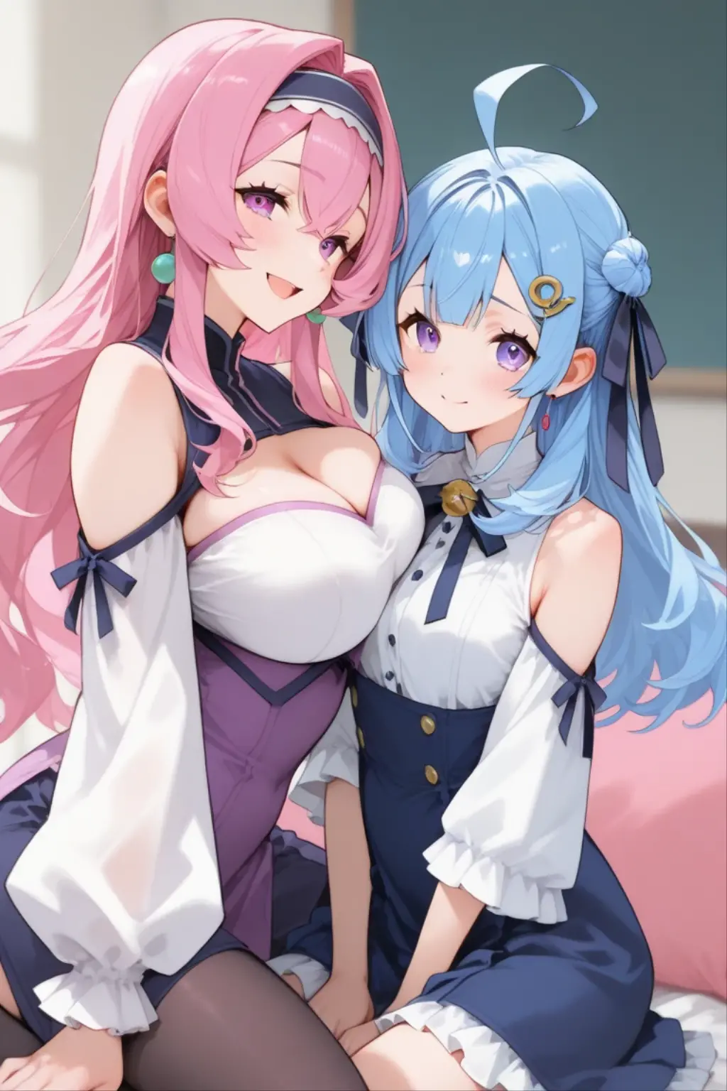 Jibril, ((upper body)), blushed, perfect anatomy, detailed eyes, detailed lips, extremely detailed eyes and face, vivid colors, sharp focus, masterpiece:1.2, ultra-detailed, blushed, ((doggystyle)), (solo), ((casual clothes)), sleeveless, ((((multiple views)))).