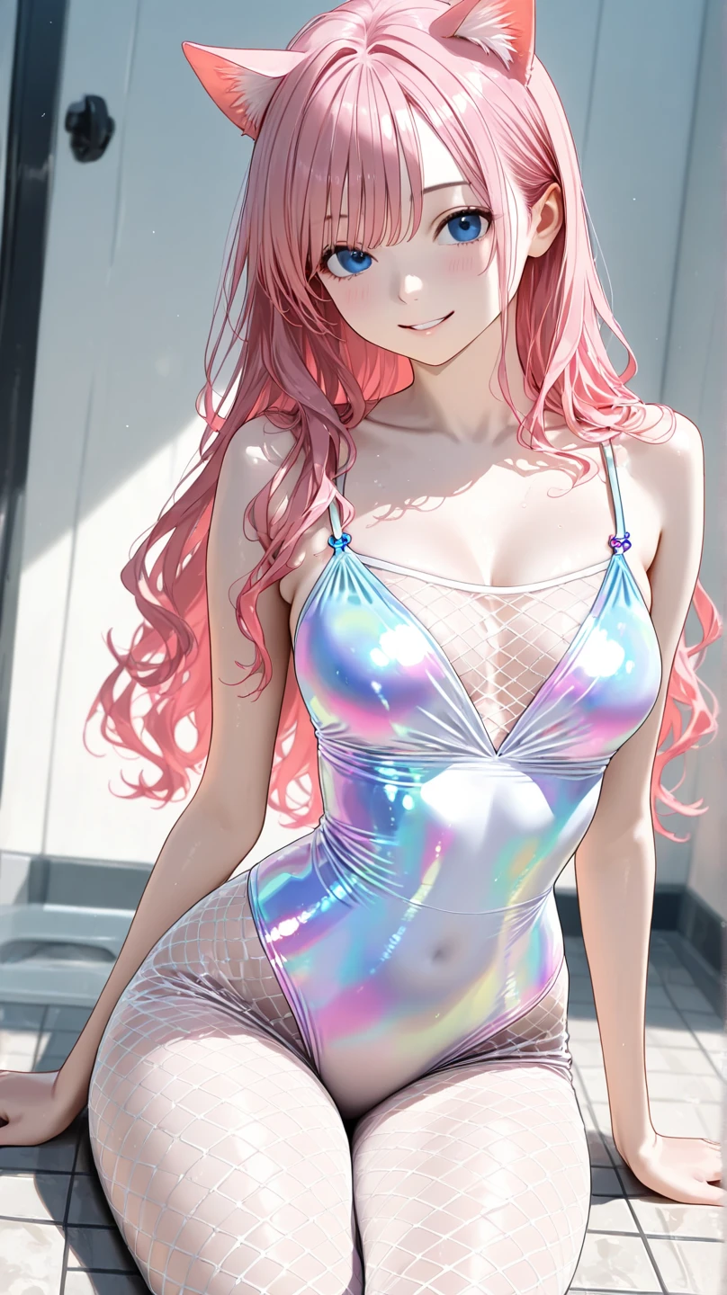 girl from gta vice city, in the style of Alyssa Monks and Glenn Brown style, soft play of light and shadow, masterpiece, a variety of small details in the background, random, hyper detailed, trending on artstation, intricate details, highly detailed, highly detailed, digital painting, perfect result, HDR, illustration, very clear image, evocative, striking, Fluorescent light, Side angle perspective, perfect face, polished, glorious, seraphic, dreamy, astonishing, fabulous, captivating, pretty, mesmeric, elegant, magnificent, sublime, luscious, dreamy, Mysterious