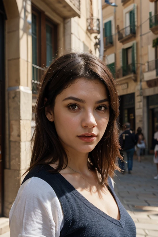 Italian cute woman
