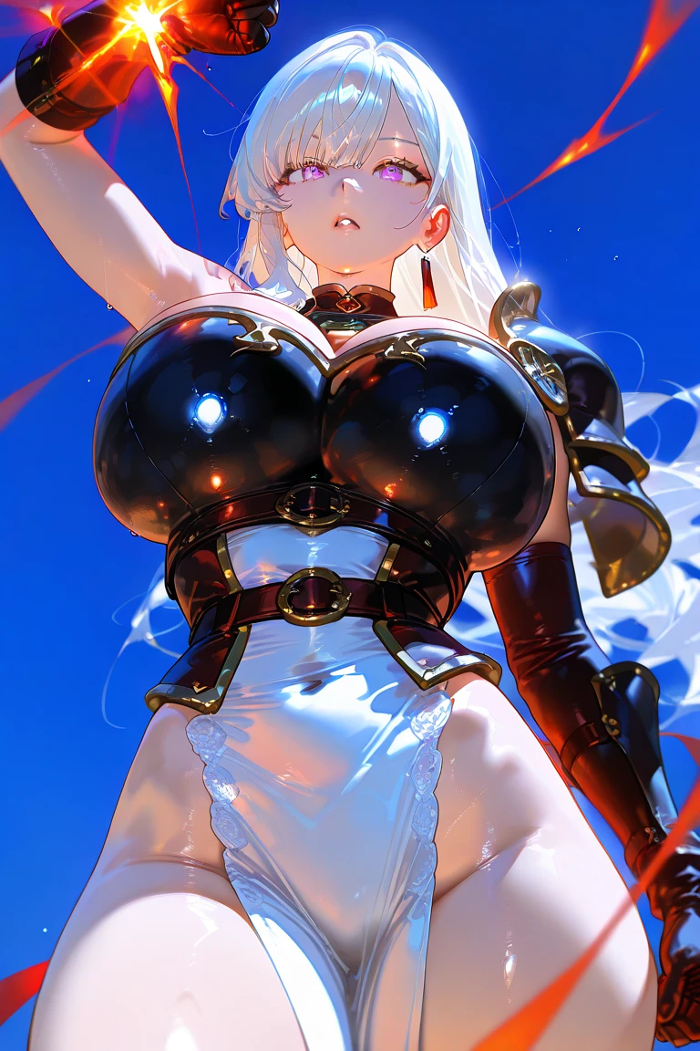 a cartoon picture of a woman in a bikini posing for a picture, biomechanical oppai, oppai, oppai proportions, muscular girl, cutesexyrobutts, detailed digital anime art, extremely detailed artgerm, bursting with muscles, muscular  woman, [ 4 k digital art ]!!, muscular!!, by Kentaro Miura, sfw version