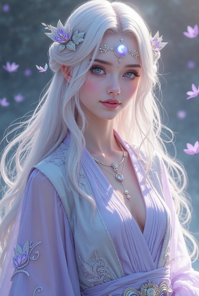 2 ethereal beauties, beautiful detailed eyes, beautiful detailed lips, extremely detailed eyes and face, long eyelashes, porcelain skin, flowing hair, magical affinity, fantasy, dreamlike, glowing aura, radiant light, detailed environment, lush foliage, enchanted forest, glowing fireflies, (best quality, 4k, 8k, highres, masterpiece:1.2), ultra-detailed, (realistic, photorealistic, photo-realistic:1.37), cinematic lighting, vibrant colors, mystical, whimsical
