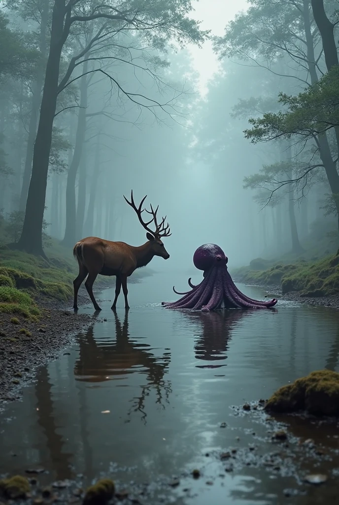 mystical swamp with a naked man bathing in a clear pool surrounded by penis shaped mushrooms, clothes in a pile, strange energies surrounding the man, enticing the viewing in, green and beguiling, surreal, fantasy, fantastical, digital art, detailed and intricate