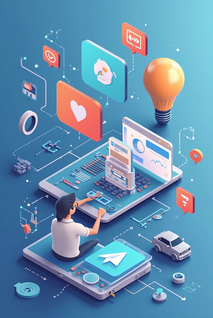 Create a flow with one input and it joint with one edge to login form and login form has two output one is successful login with green edge & other with failed login with red edge