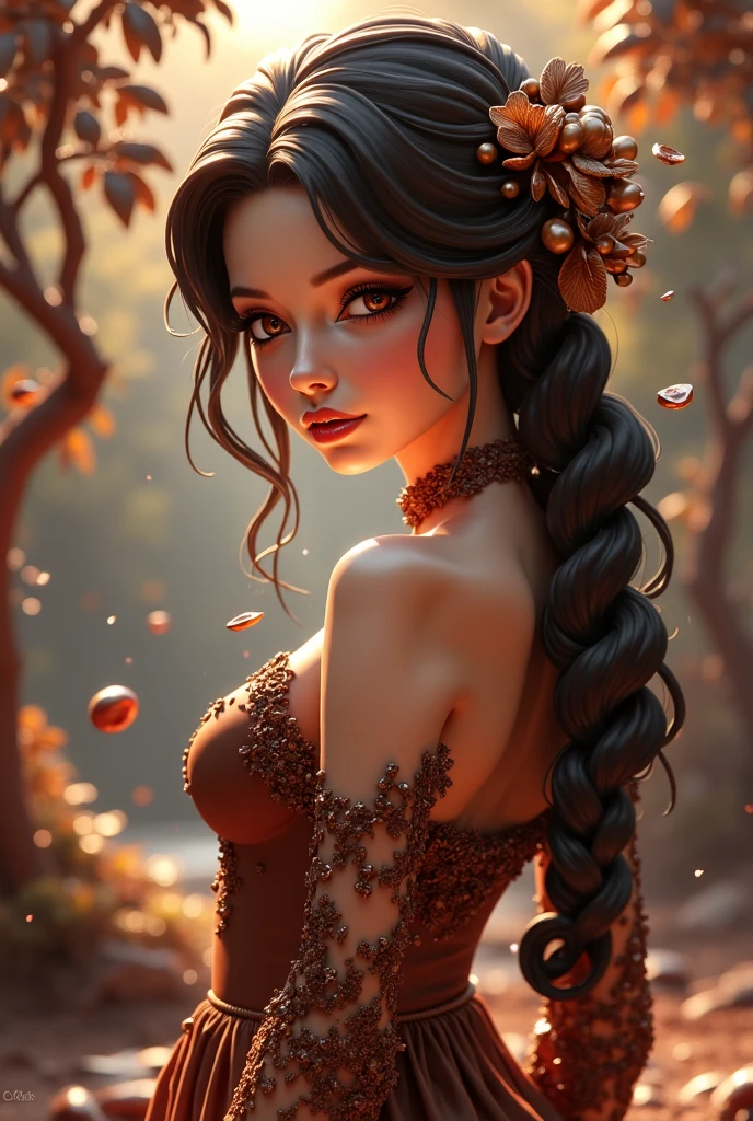 Imagine that the skin of this creature girl looks like it was made of a fishing net, with leaves and flowers growing on her body. Digital Epic Fantasy, Symmetrical Concept Art, Sinister Fantasy Illustration, Symmetrical Epic Fantasy Art, Epic Fantasy Science Fiction Illustration, Epic Fantasy Art Style, Epic Anime Art, Symmetrical Fantasy RPG Portrait, Anton Fadeev and Dan Mumford, (Masterpiece, Top Quality, Best Quality, Official Art, Beauty and Aesthetics: 1.2), Extreme Detail, (Fractal Art: 1.3), Colorful, Most Detailed, Full Body Pose, Cute Surrealist Photo, 8 K, Octane Beautifully Rendered, Very detailed, intricate, epic composition, cinematic lighting, masterpiece, art station trend, very, very detailed, stunning, HDR, smooth, sharp focus, high resolution, award-winning, award-winning photo, DSLR, 5 0 mm