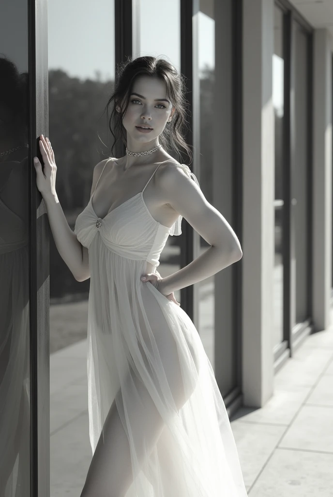 Masterpiece, (((full figure supermodel visible full body shot))), (((magical lighting action shot))) (((beautiful fit pale smiling Grey eyes goddess Ukraine woman sitting in a white room near the corner surrounded in heaven white fantasy landscape))) ((city of kyiv Ukraine)), (((white shoulder less dress, looking into the camera))) , ((( brunette hair, accurate hands accurate eyes))) moody lighting, blue hour, blue colors, very detailed, dramatic lighting, digital art trending on Artstation 8k HD high definition detailed realistic, detailed, skin texture, hyper detailed, realistic skin texture, armature, best quality, ultra high res, (photorealistic:1.4), high resolution, detailed, raw photo, sharp re, nikon d850 film stock photograph 4 kodak portra 400 camera f1.6 lens rich colors hyper realistic lifelike texture dramatic lighting unrealengine trending on artstation cinestill 800, (((accurate female anatomy, perfect eyes))) (((500px, fstoppers, photosight.ru, iso noise)))
