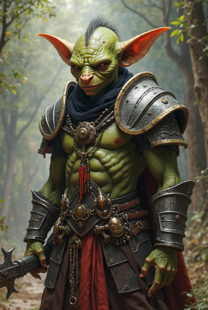 Make a goblin rape a woman