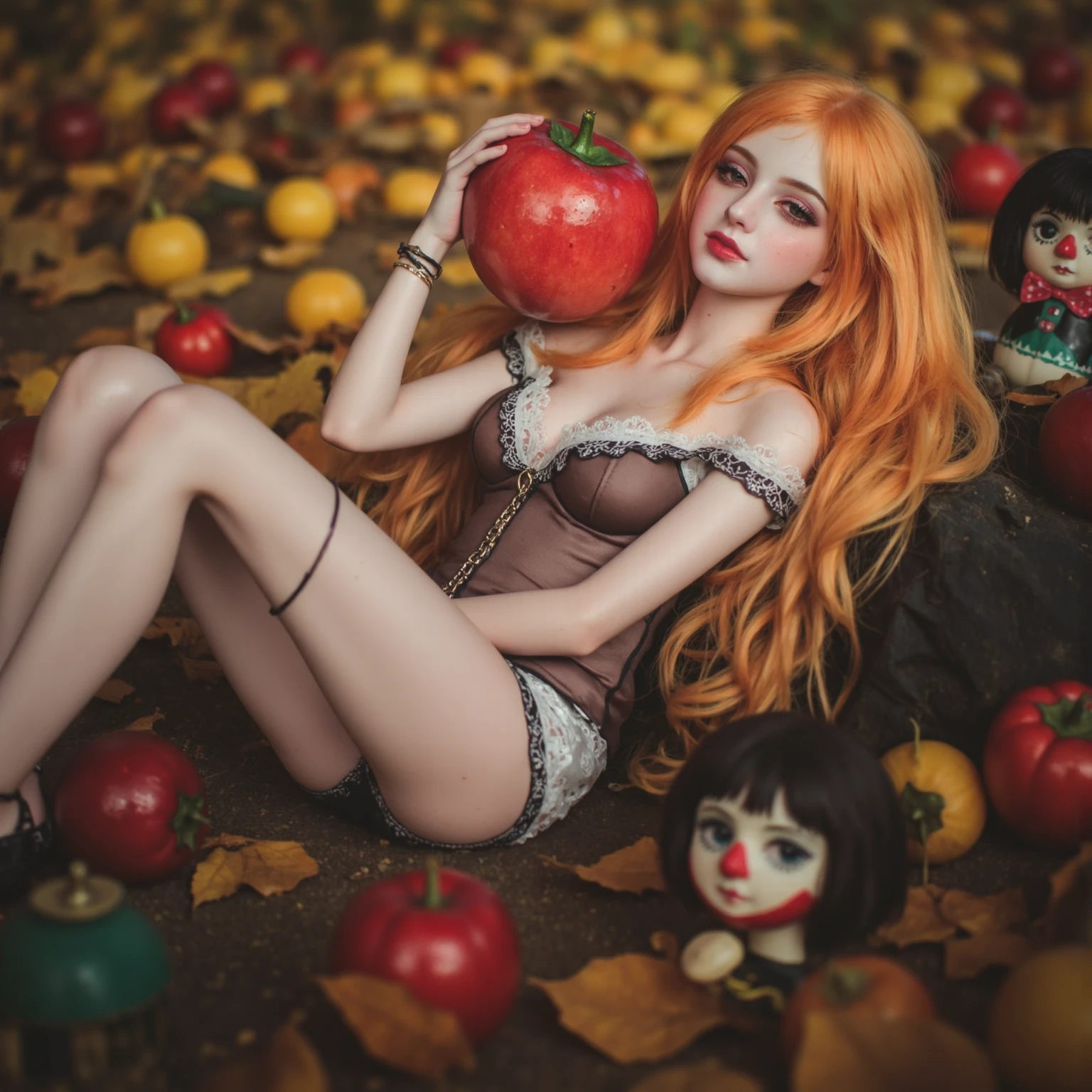 Woman Fusion Red Apple,Apple Red Skin,Softness,Hentai,Ecchi,Temptation,Lust,SDM,BDS,Sadism,Tenderness,Body Fusion Red Apple,Red Apple Liquor,Bikini,eroticism,Red Apple Tail,Red Apple Pendant,Apple Jelly,Senxual,Inherence Red Apple