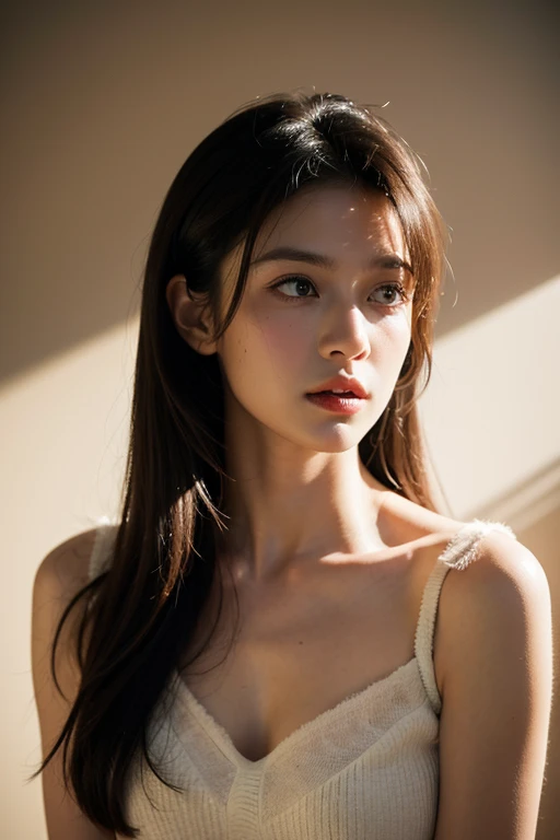 Full body, highest quality, epic realistic, ((in the pitch black darkness :1.4)), ((portrait:1.5)),(background: dark ) high contrast ,glorious picture, lowest lux, lighting face, she's comfortable, wearing white lingerie, looks incredible, (8k, Raw photo, Highest quality),(epic realistic:1.5), a woman, face,(detailed eyes:0.8),(looking at the camera:1.4), (Highest quality), ( high contrast, deep shadows),Intricate details,cinematic,((skin:1.4)), (long dark hair:1.3), long hair, messy ,(Hdr:1.5),Detailed, colors, Superior quality, Masterpiece, Raw Photo (20-year-old, looking at viewer), beautiful, (wearing underwear, bra and panties), perfect, natural, perfect composition, portrait, perfect face, smiling expression, Captivating eyes, Bright details, Tight lips, (High Skin Detail),, (blue tint: 0.6), (sale: 0.8), (bloody: 0.7), Key lighting , (backlight: 0.5), Medium depth of field, Canon 5d, 50mm lens, f/4 apertures, (Ultra-detailed, Complex detail), sharp focus, soft colors, 8k, Absurd, 80mm, dark background, photography, smiling, pinay, filipina, medium ,