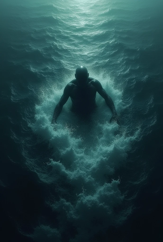 (Highest quality,4K,8k,High resolution,masterpiece:1.2),Very detailed,(Realistic,Realistic,Photorealistic:1.37),Top View,Looking down,giant sea creature silhouette,dark,scared,Ocean view,In the water,monster figures,scared existence,Hidden Sea,Ominous atmosphere,abyss,Mysterious Creatures,cause fear,scared sea monsters, Majestic,Hall々And,生き物の鱗がdarkabyssに光り輝いていた,Depth of the sea,Terrible ratio,広大なdark海,darkness and foreboding,shadow dance,ominous silhouette,eerily quiet,The unknown lurks below,広大で荒涼And,strong sense of isolation,Ominous atmosphere,darkness crept in,Ominous Presence,It's terrifyingly beautiful,Intimidating,Eye-catching,The incredible beauty of the sea.